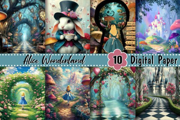A Deep Dive into Alice Wonderland Background Design