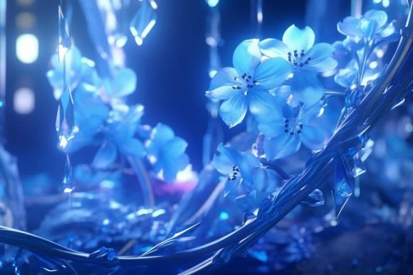 Colorful Fantasy Background Cave: A Portal to Vibrant Design