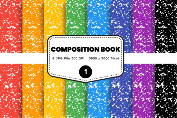 Composition Notebook Background School: A Designer's Toolkit