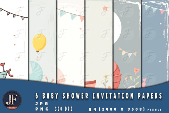 Crafting Joyful Moments with Baby Shower Invitation Papers