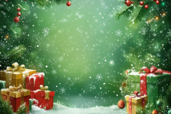 Festive Christmas Scene: A Designer's Guide to Holiday Cheer