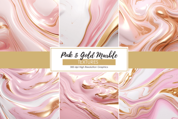 Pink & Gold Marble Digital Papers: A Designer's Guide