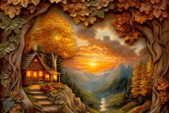 Rustic Fall Retreat Bundle: A Digital Escape for Creatives