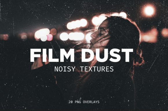 Transform Your Photos with 20 Film Dust Overlay Textures