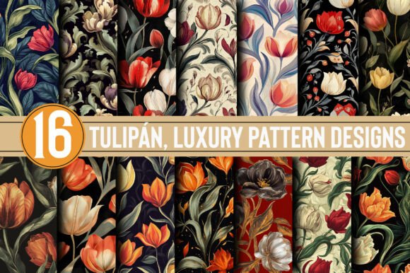 Tulipán: Luxury Pattern Designs for Modern Creatives