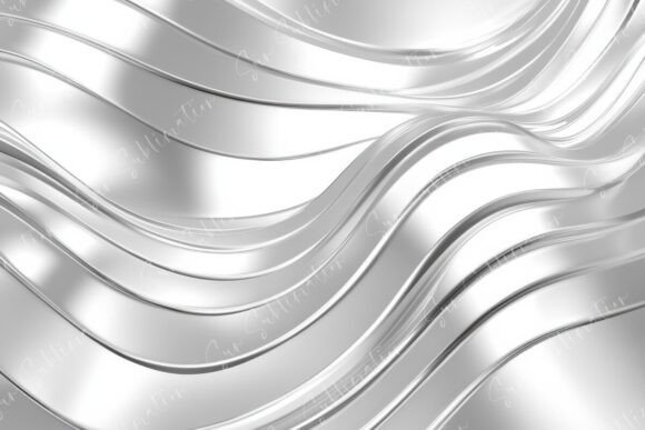 Understanding the Abstract Silver Waves Background