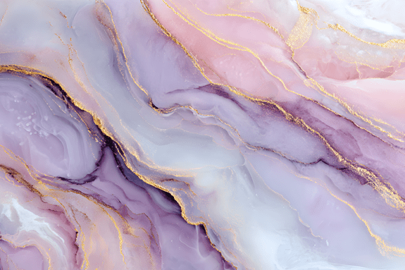 Unleashing Luxury with a Pink Purple Marble Ink Background